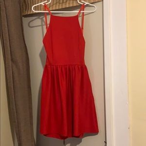 NWT red fit & flare dress by FancyInn